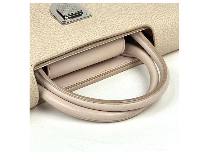 Borsa a mano in pelle 2-Way Christian Dior Ever in Beige - vista 4