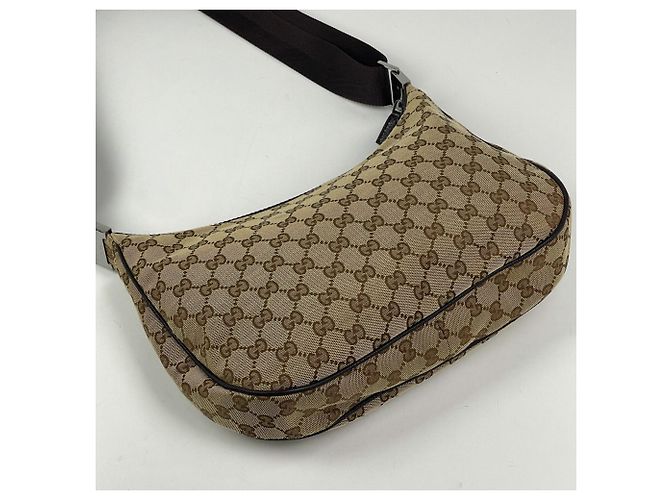 Bolsa de Ombro Gucci GG Canvas - vista 2