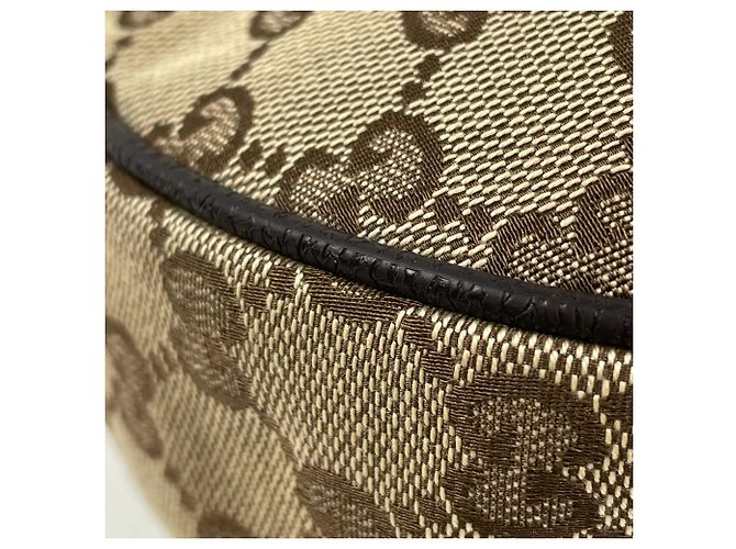 Bolsa de Ombro Gucci GG Canvas - vista 3