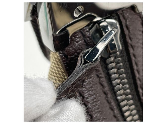Bolsa de Ombro Gucci GG Canvas - vista 5