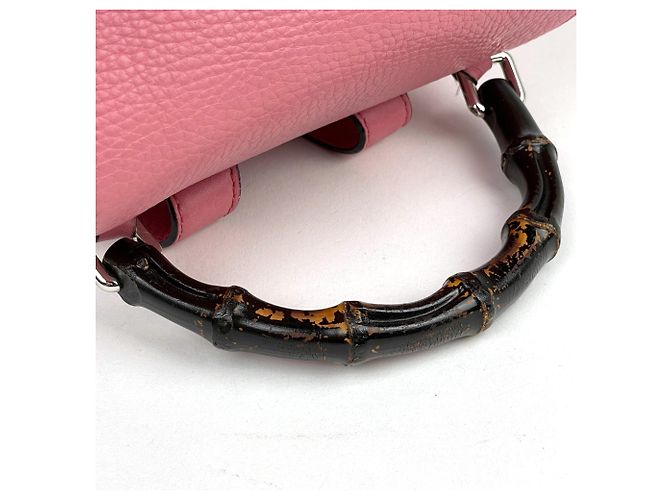 Mochila Gucci Bamboo – Estado Usado - vista 9