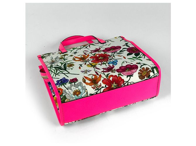 Borsa in tela 2-Way Gucci Flora - vista 2