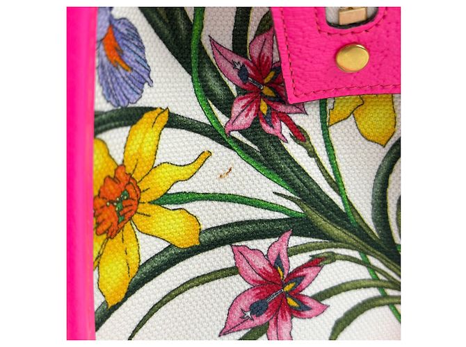 Borsa in tela 2-Way Gucci Flora - vista 4