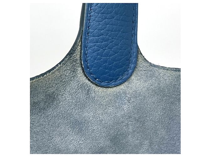 Hermès Bolsa Hermes Picotin Lock MM em azul - vista 8