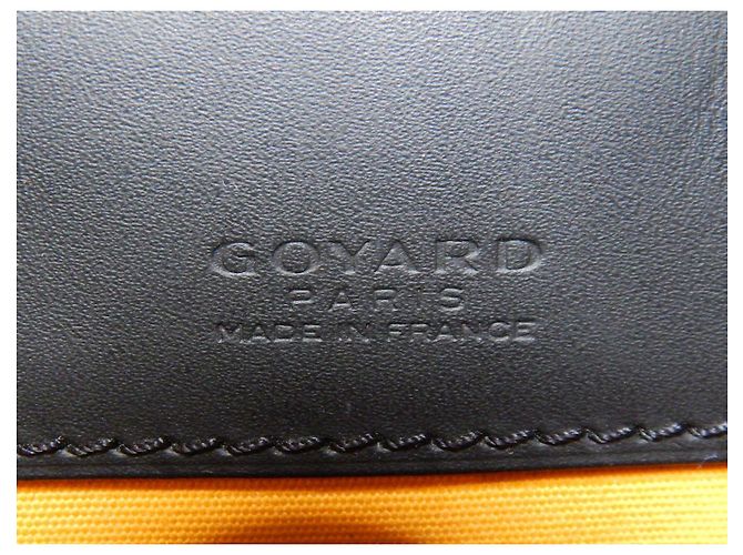 Goyard Belvédère PM Borsa a Tracolla Tela Marrone Pelle Nera - vista 6
