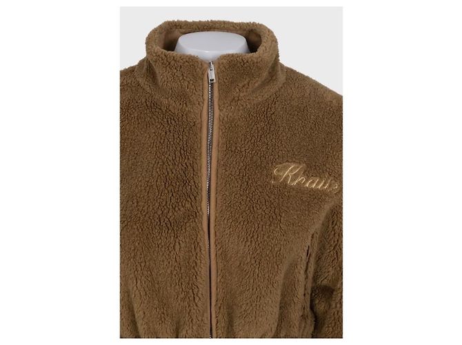 Khaite Brown Fitted Bomber Jacket Sz. M Gebraucht - Ansicht 4
