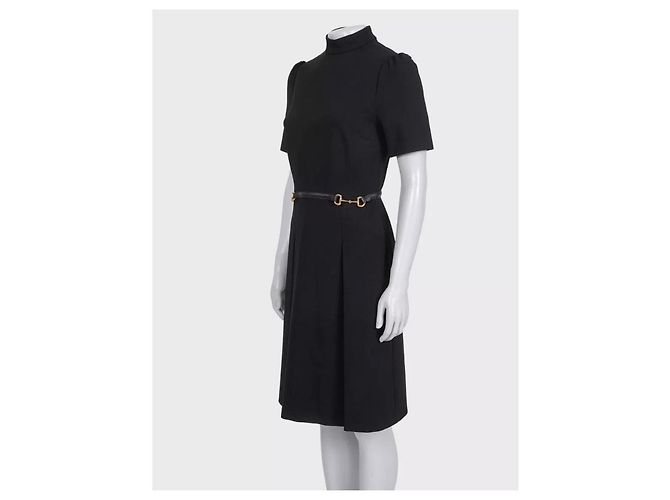 Abito aderente Gucci nero Sz.M usato - vista 2