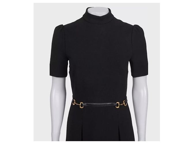 Abito aderente Gucci nero Sz.M usato - vista 4
