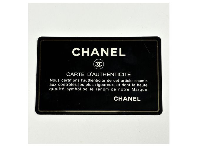 Borsa a tracolla Chanel in pelle verniciata marrone - vista 13