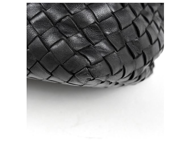 Bottega Veneta Shopper aus schwarzem Leder - Ansicht 3