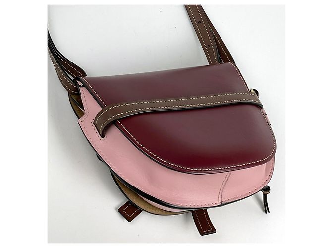 Borsa a tracolla in pelle Loewe Gate Small Anagram - vista 2