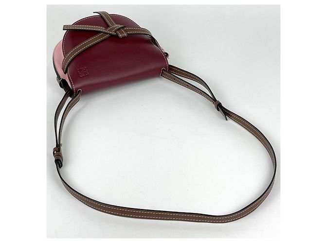 Borsa a tracolla in pelle Loewe Gate Small Anagram - vista 5