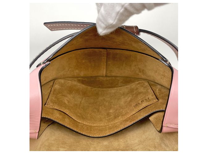 Borsa a tracolla in pelle Loewe Gate Small Anagram - vista 7