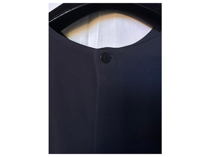 Top de seda negro Giorgio Armani - vista 5