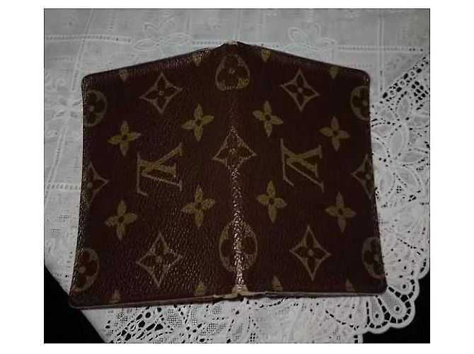 Louis Vuitton tarjetero Monogram canvas marrón - vista 2