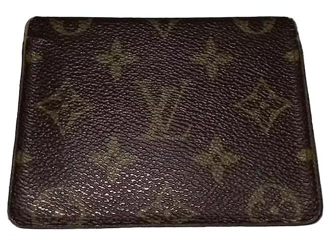 Louis Vuitton tarjetero Monogram canvas marrón - vista 5