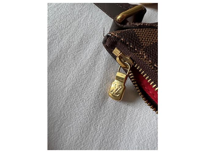 Louis Vuitton Borsa a Tracolla Bloomsbury GM Damier Ebene - vista 4