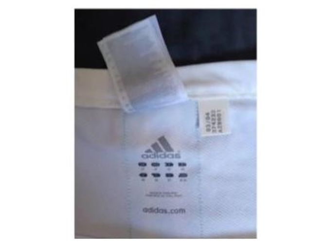 Adidas Weißer Sport-Skort aus Polyester - Ansicht 4