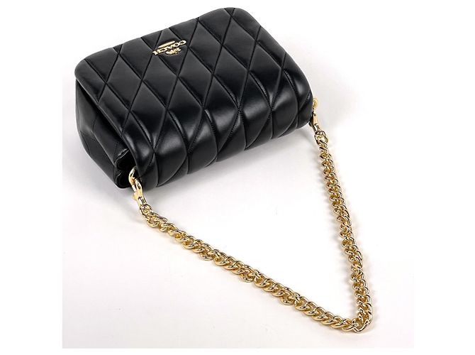 Bolsa de Ombro em Couro Matelassê Coach - vista 4