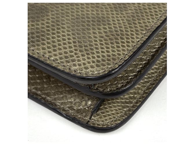 Borsa a tracolla in pelle Gucci Interlocking G - vista 3