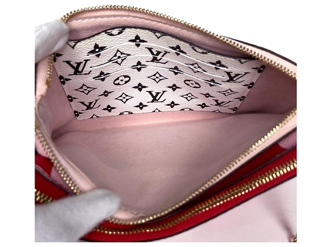 Louis Vuitton Pochette Double Zip Shoulder Bag - vista 6