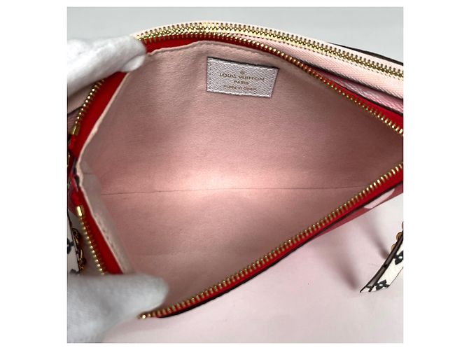 Louis Vuitton Pochette Double Zip Shoulder Bag - vista 7