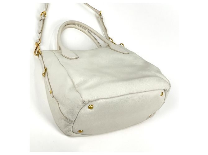 Sac à main en cuir 2-Way Prada - vue 2