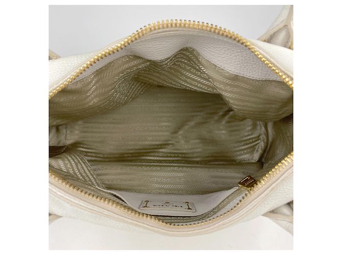 Sac à main en cuir 2-Way Prada - vue 8