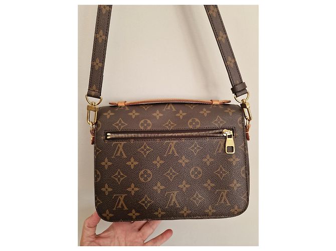 Borsa Louis Vuitton Monogram Metis MM - vista 2