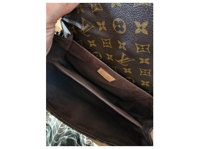 Borsa Louis Vuitton Monogram Metis MM - vista 4