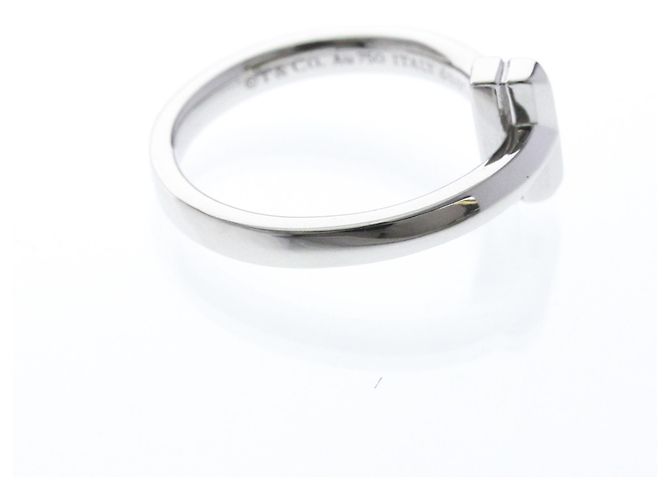 Autre Marque Tiffany T One Narrow Diamantring in Weißgold - Ansicht 4