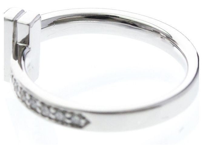 Autre Marque Tiffany T One Narrow Diamantring in Weißgold - Ansicht 6