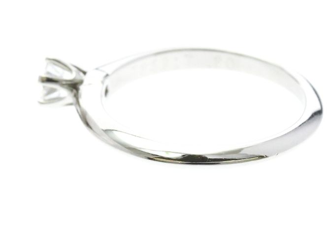 Autre Marque Anello solitario con diamante Tiffany - vista 2