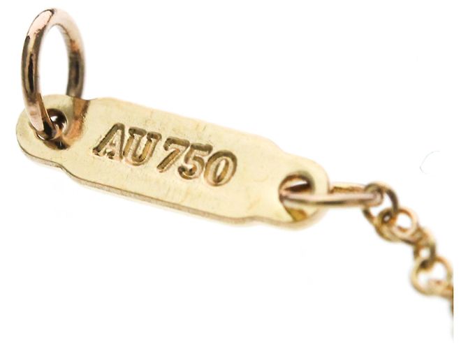 Autre Marque Bracciale Tiffany Infinity con ciondolo in oro rosa - vista 5