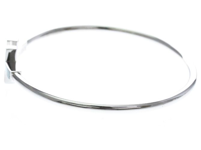 Autre Marque Bangles Tiffany T Wire con diamanti e turchese - vista 2