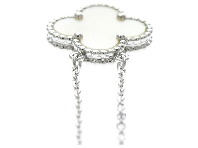 Collier Van Cleef & Arpels Vintage Alhambra - vue 6
