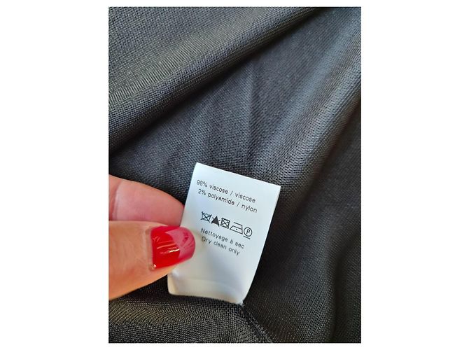 Alaïa Gonna Lunga Intime Nera in Viscosa - vista 5