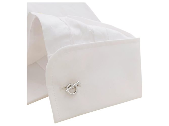 Gemelos Hermès, "Chaîne d'Ancre", plata. - vista 4