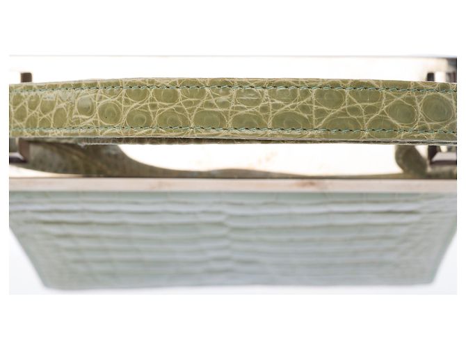 Borsa DIOR in Pelli esotiche Verde - 104029 - vista 10