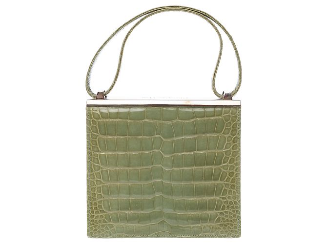Borsa DIOR in Pelli esotiche Verde - 104029 - vista 4