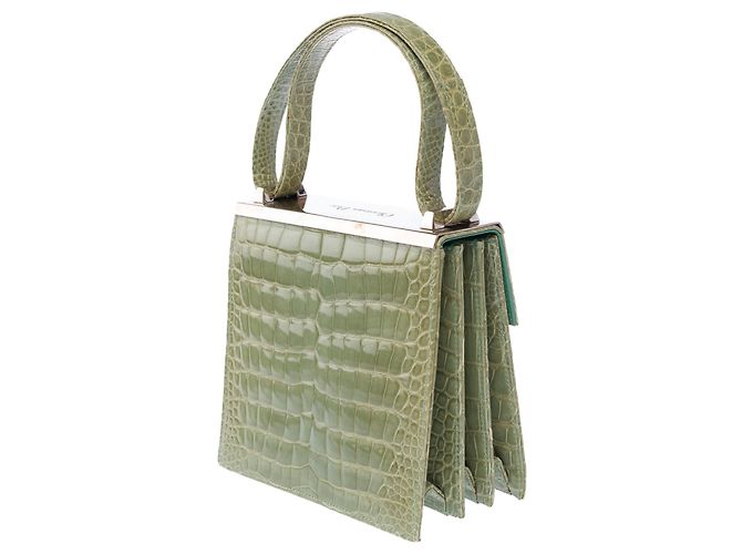 Borsa DIOR in Pelli esotiche Verde - 104029 - vista 6
