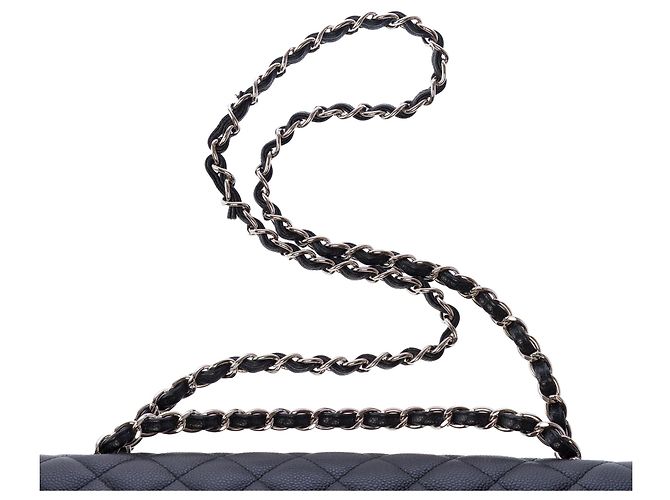Bolso CHANEL Timeless/Classique en Cuero Negro - 104036 - vista 10