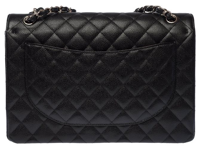Bolso CHANEL Timeless/Classique en Cuero Negro - 104036 - vista 4