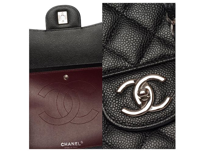 Bolso CHANEL Timeless/Classique en Cuero Negro - 104036 - vista 7