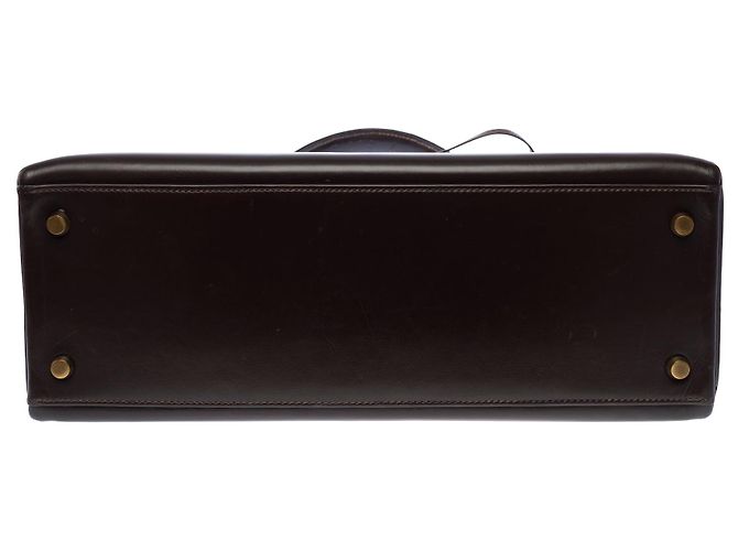 Hermès Borsa HERMES Kelly 32 in Pelle Marrone - 104021 - vista 10