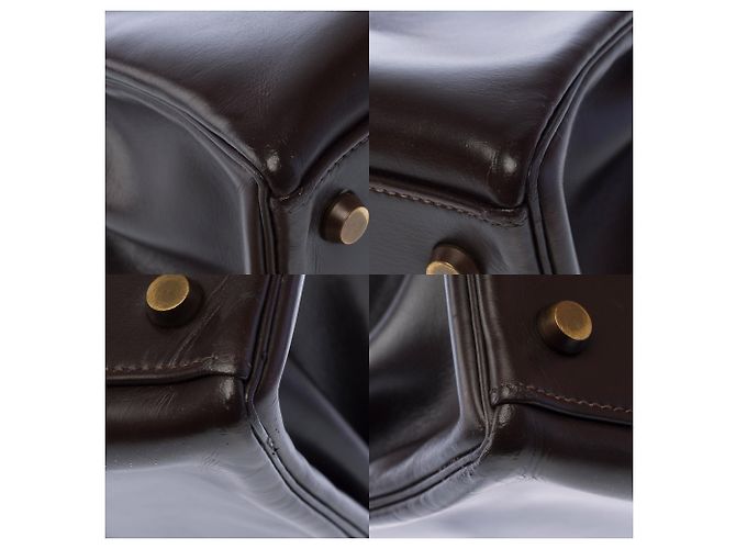 Hermès Borsa HERMES Kelly 32 in Pelle Marrone - 104021 - vista 11