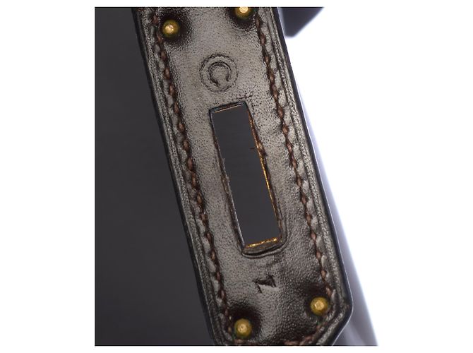 Hermès Borsa HERMES Kelly 32 in Pelle Marrone - 104021 - vista 7
