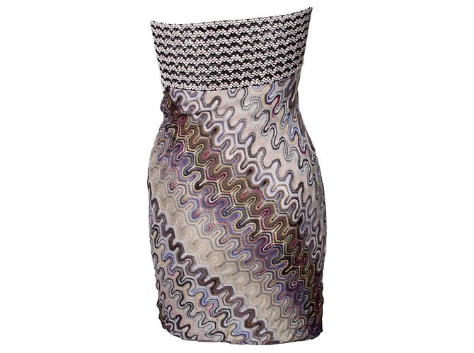 Missoni mare, trägerloses Kleid - Ansicht 3