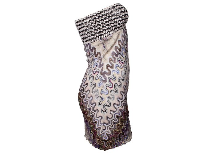 Missoni mare, trägerloses Kleid - Ansicht 4