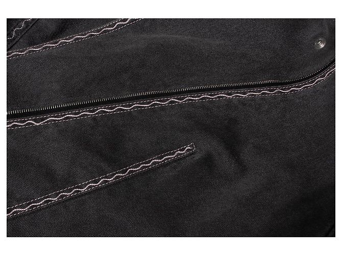 Christian Dior, Blazer y vaqueros de denim gris - vista 6